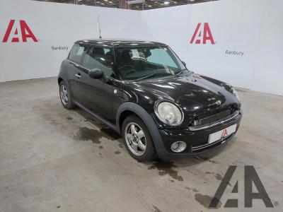 Image of 2009 MINI HATCH ONE 1397cc PETROL MANUAL 6 Speed 3 DOOR HATCHBACK