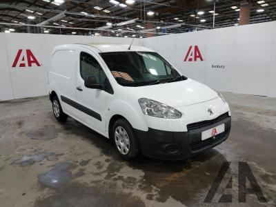 Image of 2015 PEUGEOT PARTNER HDI S L1 850 1560cc TURBO DIESEL MANUAL 5 Speed PANEL VAN