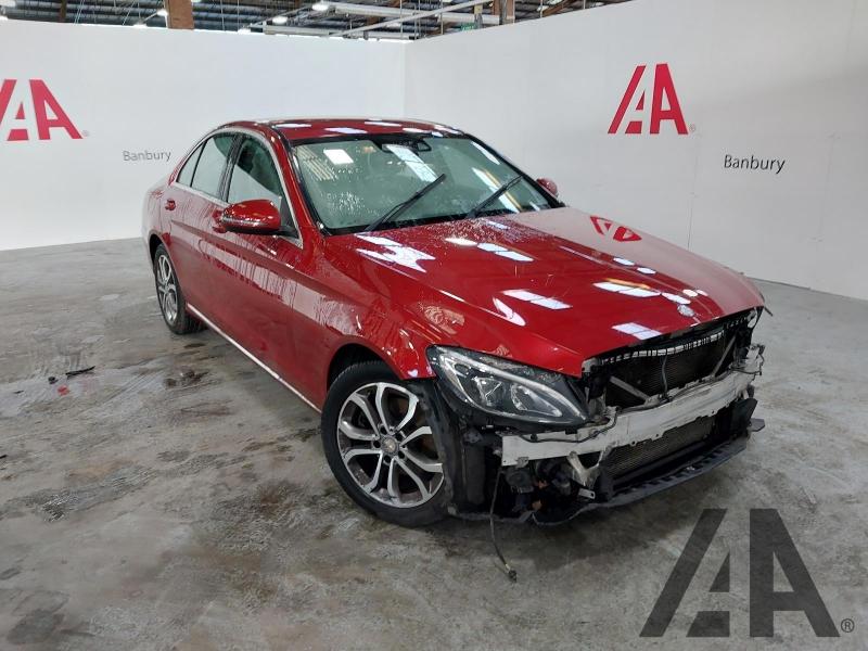 2016 MERCEDES C-CLASS C220 D SPORT 2143cc TURBO DIESEL AUTOMATIC 4 DOOR SALOON