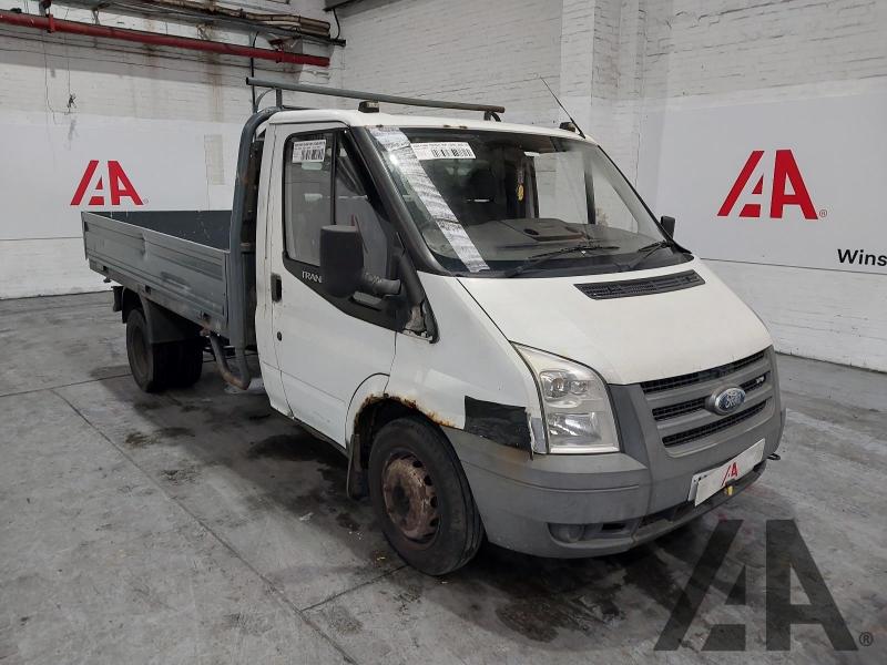 2008 FORD TRANSIT 350 MWB 2402cc TURBO DIESEL MANUAL 5 Speed CHASSIS CAB