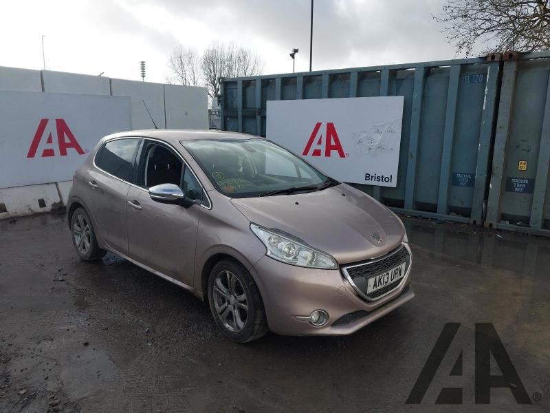 2013 PEUGEOT 208 HDIURE 1398cc TURBO DIESEL MANUAL 5 DOOR HATCHBACK