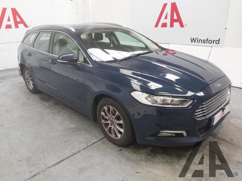2017 FORD MONDEO ZETEC ECONETIC TDCI 1997cc TURBO DIESEL MANUAL 6 Speed 5 DOOR ESTATE