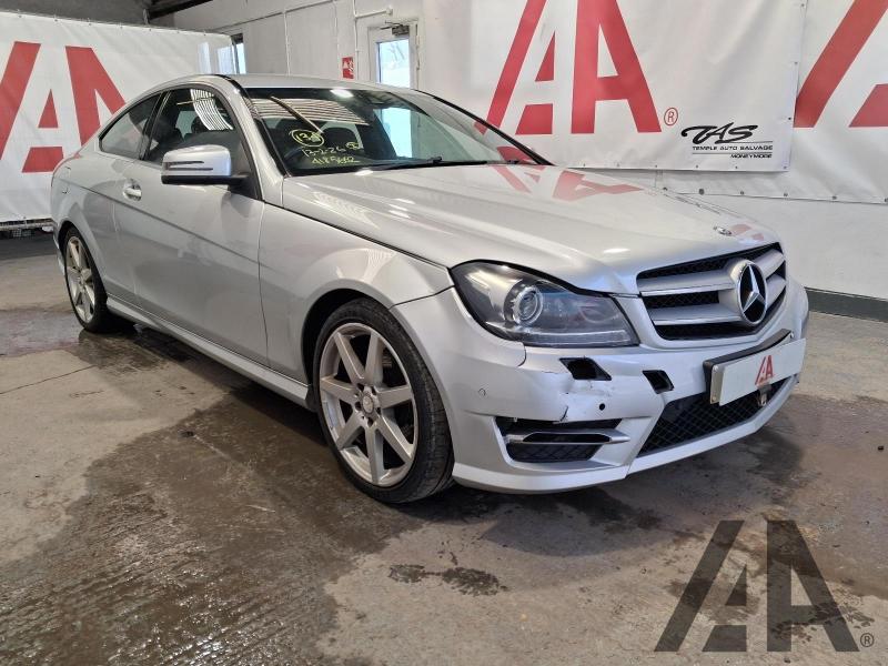 2015 MERCEDES C-CLASS C220 CDI AMG SPORT EDITION 2143cc TURBO DIESEL AUTOMATIC 2 DOOR COUPE