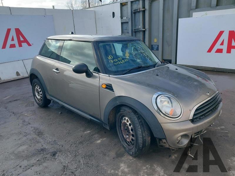 2013 MINI HATCH ONE 1598cc PETROL AUTOMATIC 6 Speed 3 DOOR HATCHBACK