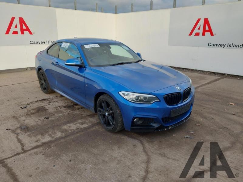 2017 BMW 2 SERIES 225D M SPORT 1995cc TURBO DIESEL AUTOMATIC 2 DOOR COUPE