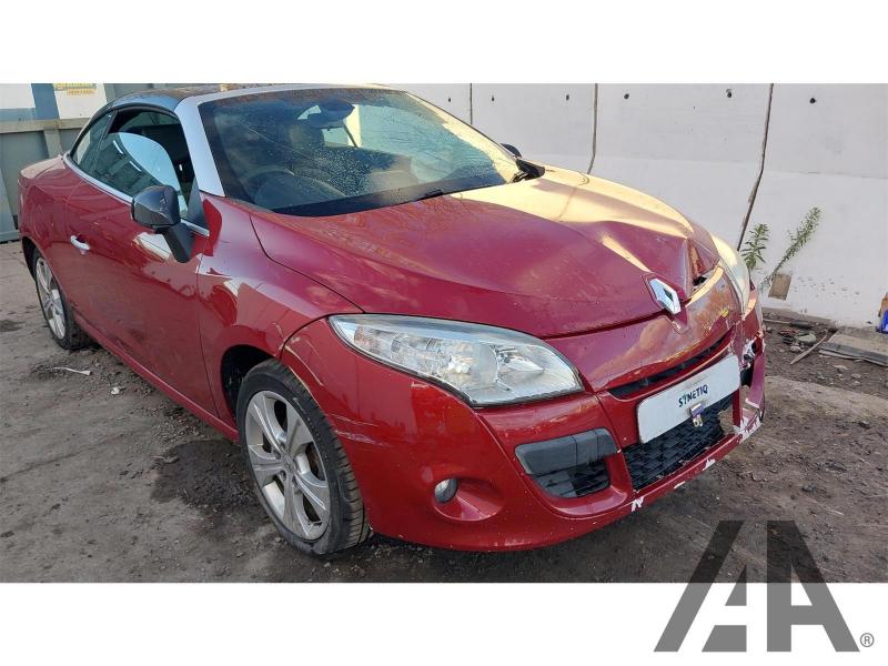 2010 RENAULT MEGANE DYNAMIQUE TOMTOM DCI FAP 1870cc TURBO DIESEL MANUAL 6 Speed 2 DOOR CONVERTIBLE