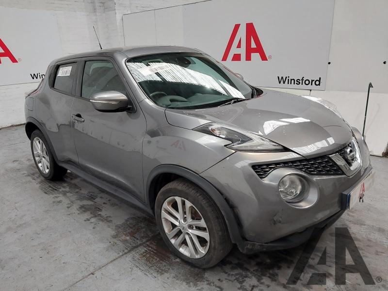 2015 NISSAN JUKE N-CONNECTA DCI 1461cc TURBO DIESEL MANUAL 5 DOOR HATCHBACK