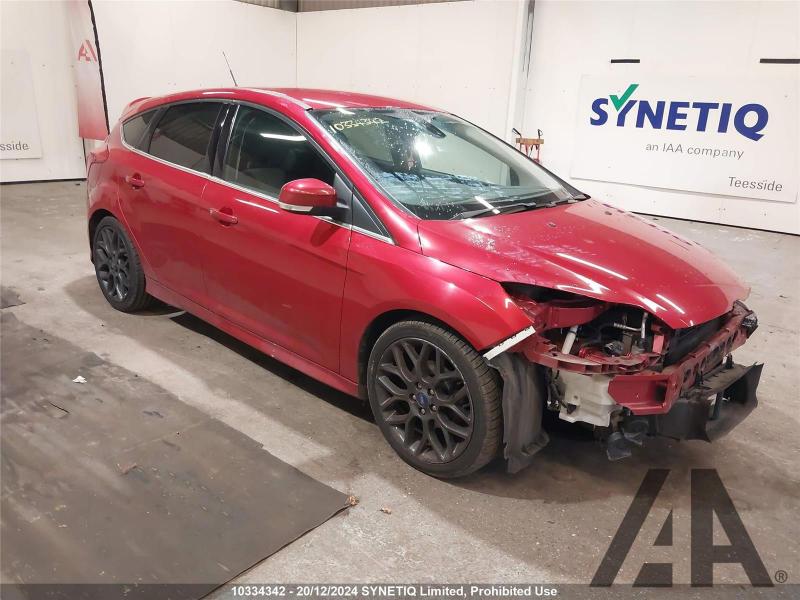 2014 FORD FOCUS ZETEC S S/S 999cc TURBO PETROL MANUAL 6 Speed 5 DOOR HATCHBACK