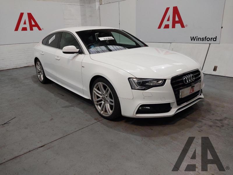 2016 AUDI A5 TDI S LINE 1968cc TURBO DIESEL CVT 8 Speed 5 DOOR HATCHBACK