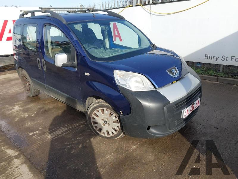 2012 PEUGEOT BIPPER HDI TEPEE OUTDOOR 1248cc TURBO DIESEL MANUAL 5 Speed 5 DOOR MPV