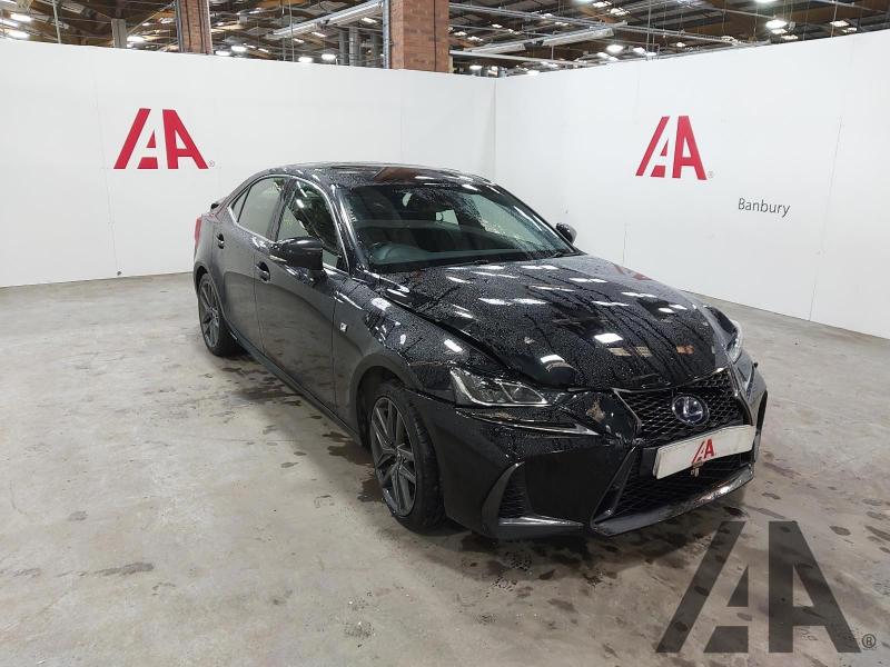 2018 LEXUS IS 300H F SPORT 2494cc PETROL/ELECTRIC CVT 1 Speed 4 DOOR SALOON