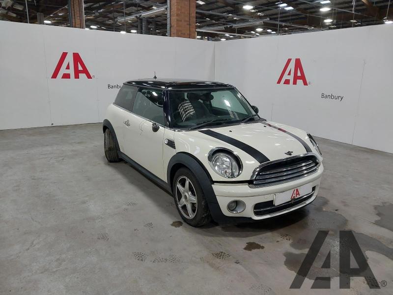 2010 MINI HATCH COOPER D 1560cc TURBO DIESEL MANUAL 6 Speed 3 DOOR HATCHBACK