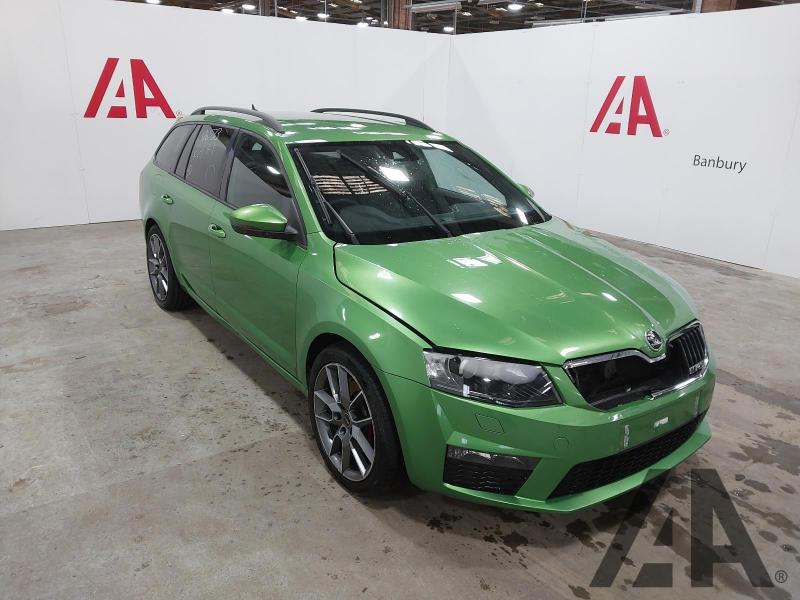 2015 SKODA OCTAVIA VRS TDI DSG 1968cc TURBO DIESEL SEMI AUTO 6 Speed 5 DOOR ESTATE