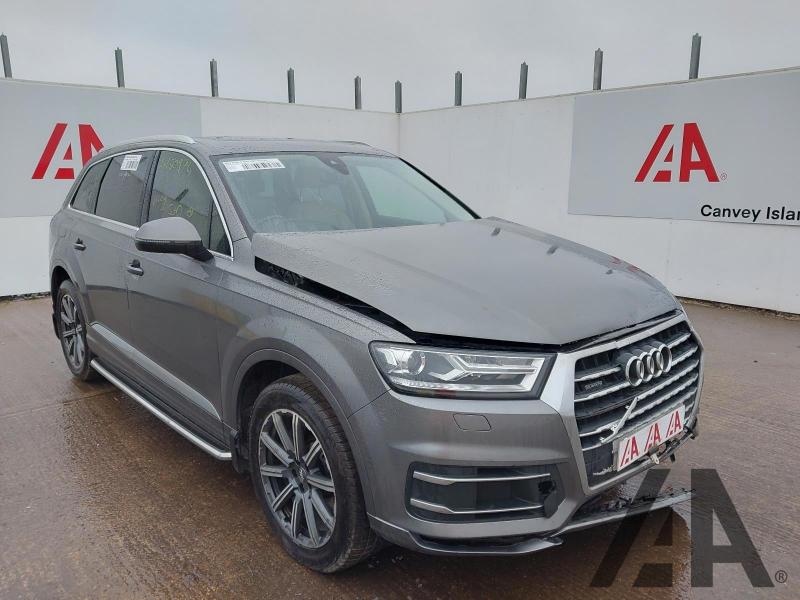 2017 AUDI Q7 TDI QUATTRO SE 2967cc TURBO DIESEL AUTOMATIC 5 DOOR ESTATE