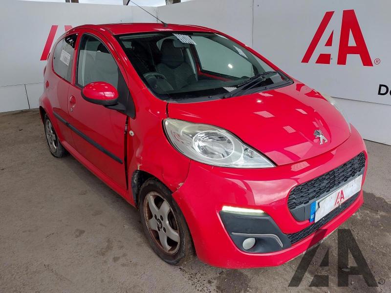 2012 PEUGEOT 107URE 998cc PETROL MANUAL 5 Speed 5 DOOR HATCHBACK
