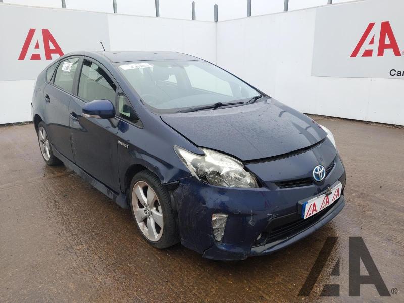 2012 TOYOTA PRIUS T4 VVT-I 1797cc PETROL/ELECTRIC CVT 5 DOOR HATCHBACK