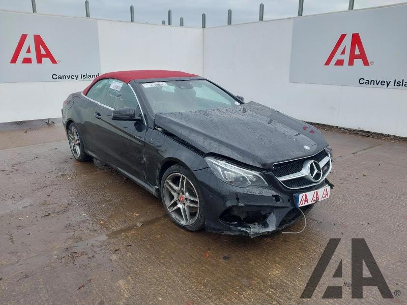 2016 MERCEDES E-CLASS E220 BLUETEC AMG LINE 2143cc TURBO DIESEL AUTOMATIC 2 DOOR CONVERTIBLE