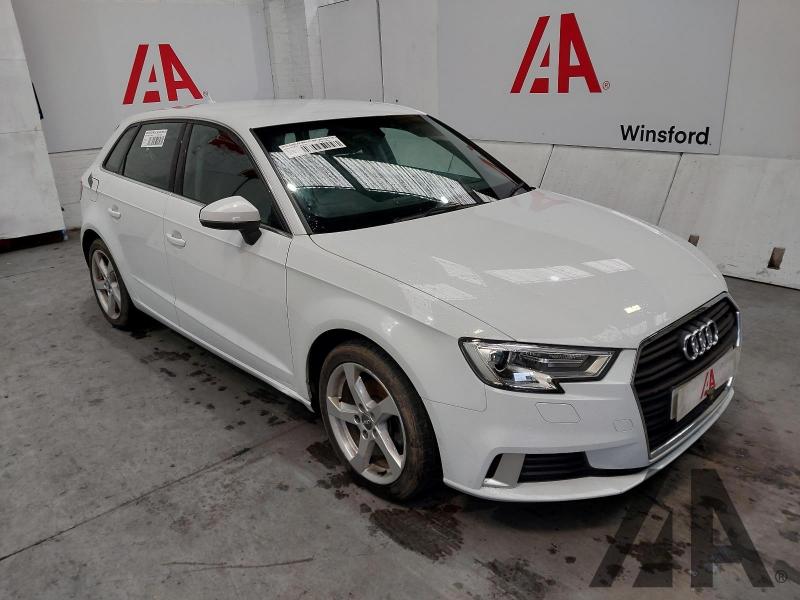 2018 AUDI A3 TFSI SPORT 1498cc TURBO PETROL MANUAL 5 DOOR HATCHBACK