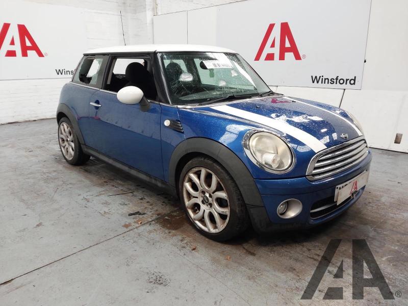 2009 MINI HATCH COOPER D 1560cc TURBO DIESEL MANUAL 6 Speed 3 DOOR HATCHBACK