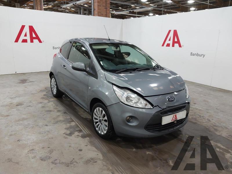2013 FORD KA ZETEC 1242cc PETROL MANUAL 5 Speed 3 DOOR HATCHBACK