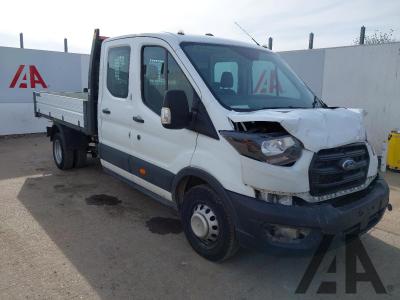 Image of 2023 FORD TRANSIT 350 LEADER C/C ECOBLUE 1997cc TURBO DIESEL MANUAL 2 DOOR CHASSIS CAB