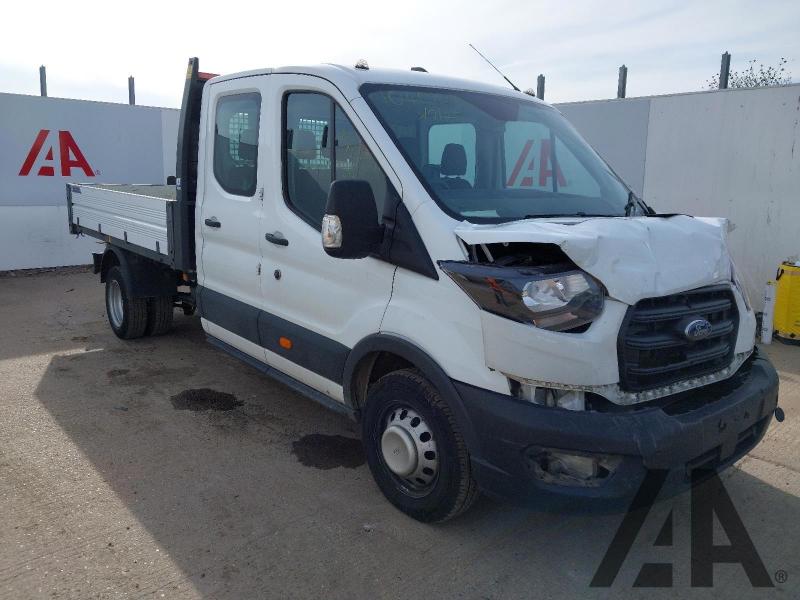 2023 FORD TRANSIT 350 LEADER C/C ECOBLUE 1997cc TURBO DIESEL MANUAL 2 DOOR CHASSIS CAB