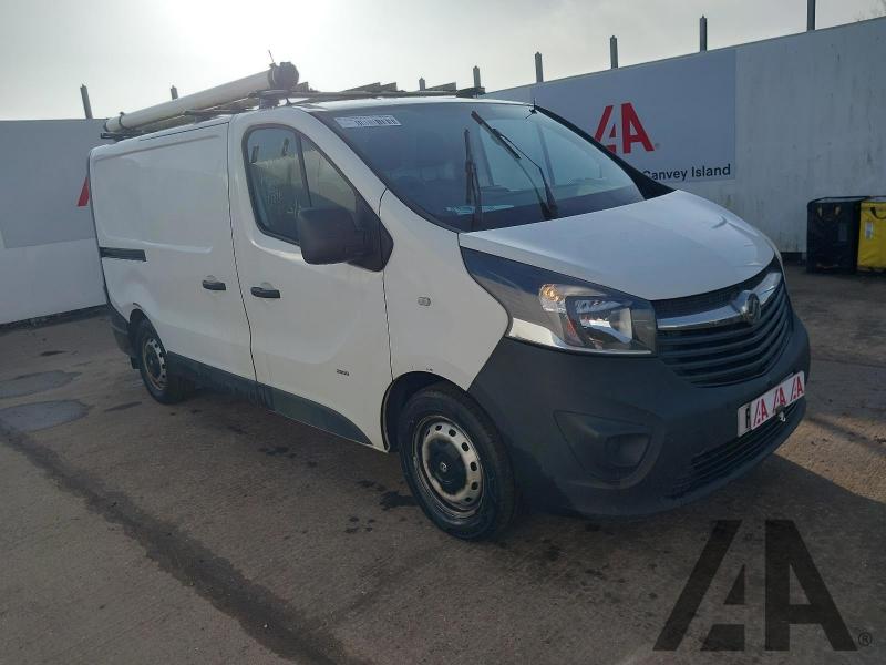 2017 VAUXHALL VIVARO L1H1 2900 CDTI ECOFLEX S/S 1598cc TURBO DIESEL MANUAL 6 Speed PANEL VAN
