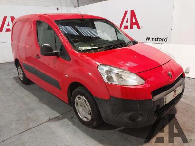 Image of 2012 PEUGEOT PARTNER HDI S L1 625 1560cc TURBO DIESEL MANUAL 5 Speed PANEL VAN