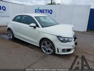 Image of 2013 AUDI A1 TFSI S LINE 1390cc TURBO PETROL SEMI AUTO 7 Speed 3 DOOR HATCHBACK