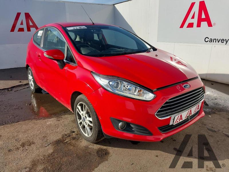 2015 FORD FIESTA ZETEC 1242cc PETROL MANUAL 5 Speed 3 DOOR HATCHBACK