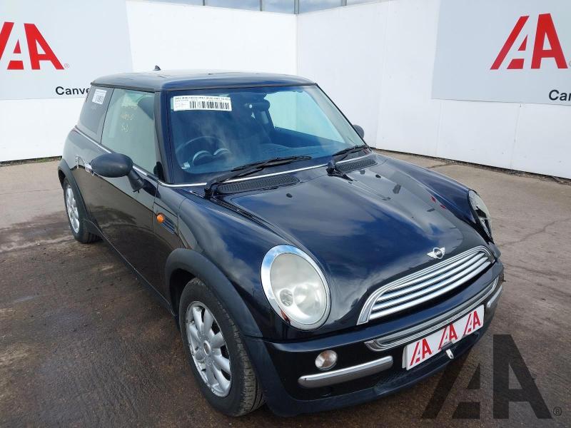 2004 MINI HATCH ONE 1598cc PETROL CVT 1 Speed 3 DOOR HATCHBACK