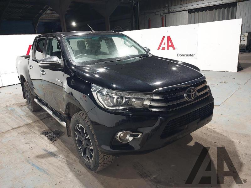 2016 TOYOTA HI-LUX INVINCIBLE X 4WD D-4D DCB 2393cc TURBO DIESEL MANUAL PICK UP