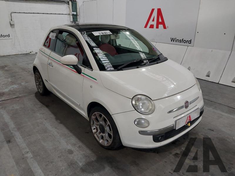 2011 FIAT 500 LOUNGE 1242cc PETROL MANUAL 3 DOOR HATCHBACK