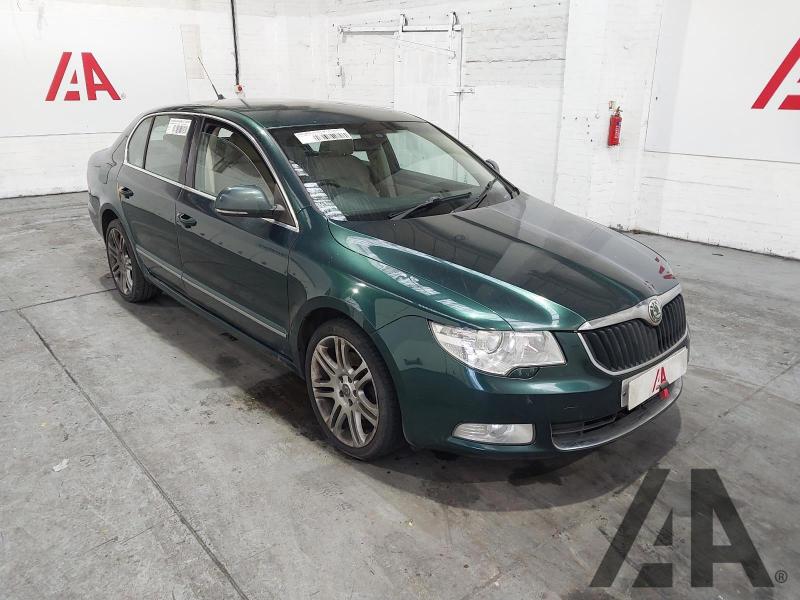 2008 SKODA SUPERB ELEGANCE TDI CR 1968cc TURBO DIESEL MANUAL 5 DOOR HATCHBACK