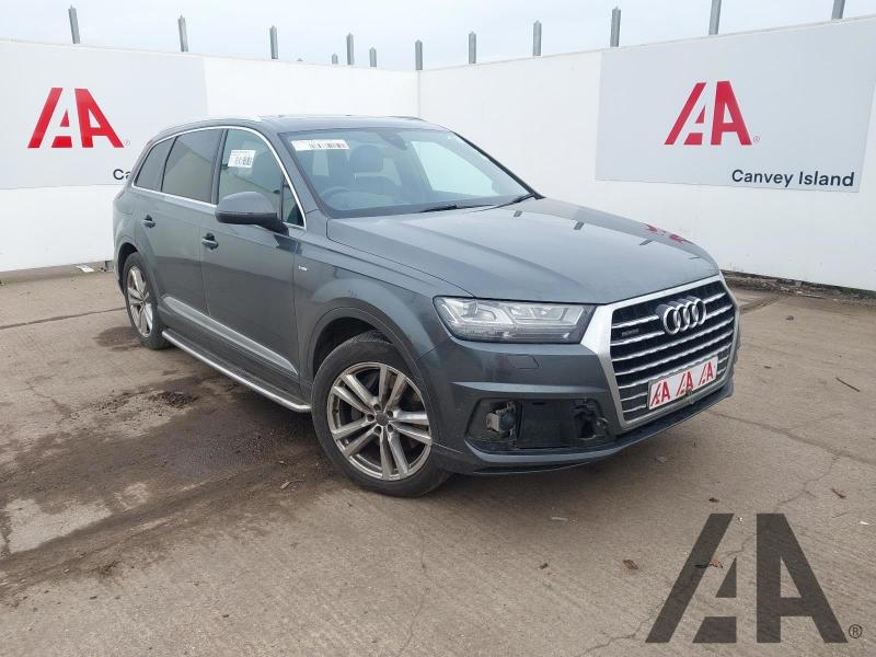 2016 AUDI Q7 TDI QUATTRO S LINE 2967cc TURBO DIESEL AUTOMATIC 5 DOOR ESTATE