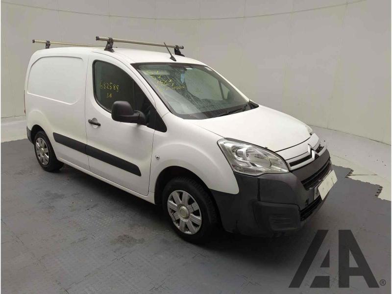 2018 CITROEN BERLINGO 625 ENTERPRISE L1 BLUEHDI 1560cc TURBO DIESEL MANUAL 5 Speed PANEL VAN