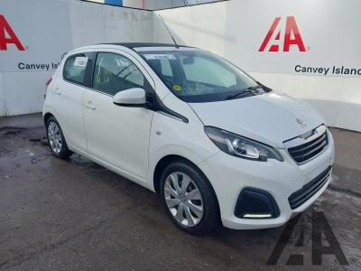 Image of 2014 PEUGEOT 108 ACTIVE TOP 998cc PETROL MANUAL 5 Speed 5 DOOR HATCHBACK