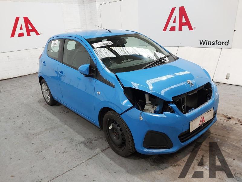 2016 PEUGEOT 108 ACTIVE 998cc PETROL MANUAL 5 Speed 5 DOOR HATCHBACK