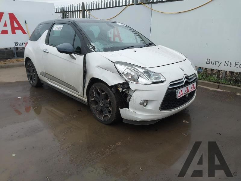 2012 CITROEN DS3 E-HDI DSTYLE PLUS 1560cc TURBO DIESEL MANUAL 5 Speed 3 DOOR HATCHBACK