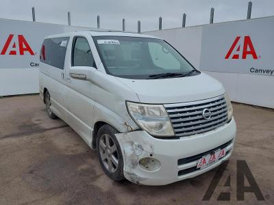 Image of 2005 NISSAN ELGRAND 35 3498cc PETROL AUTOMATIC 2 DOOR MPV