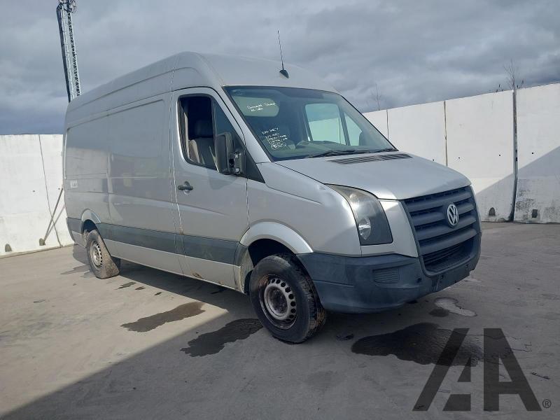 2009 VOLKSWAGEN CRAFTER CR35 BLUE TDI H/R 2461cc TURBO DIESEL MANUAL 6 Speed PANEL VAN