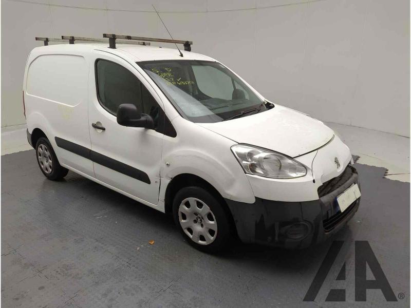 2015 PEUGEOT PARTNER HDI S L1 850 1560cc TURBO DIESEL MANUAL 5 Speed PANEL VAN