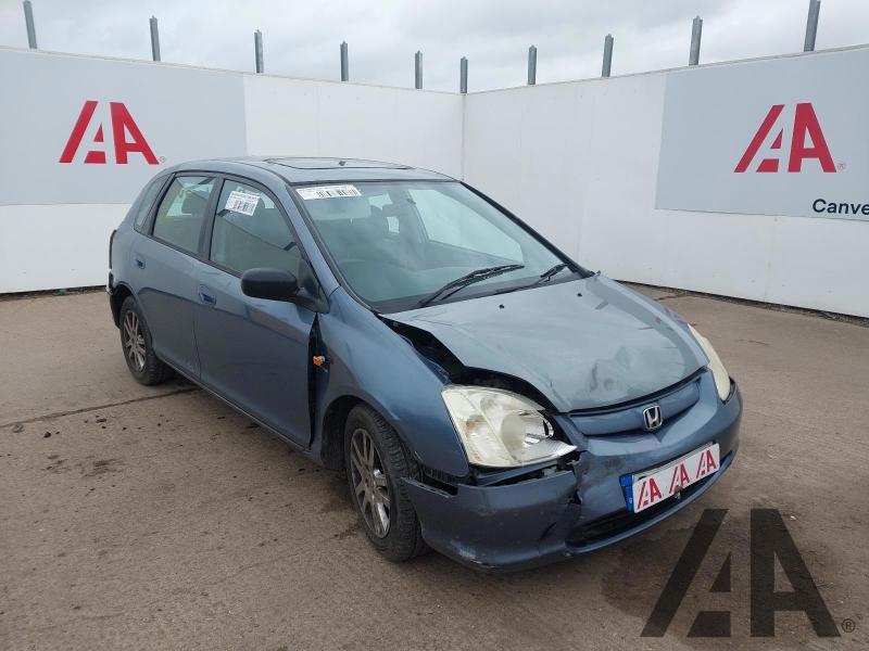 2003 HONDA CIVIC SE EXECUTIVE 1590cc PETROL AUTOMATIC 4 Speed 5 DOOR HATCHBACK