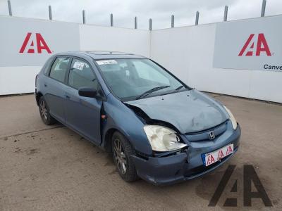 Image of 2003 HONDA CIVIC SE EXECUTIVE 1590cc PETROL AUTOMATIC 4 Speed 5 DOOR HATCHBACK