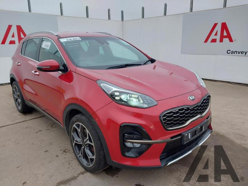 2019 KIA SPORTAGE CRDI GT-LINE ISG 1598cc TURBO DIESEL MANUAL 6 Speed 5 DOOR ESTATE