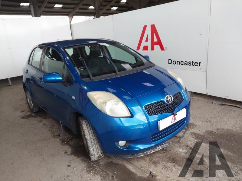 2007 TOYOTA YARIS T SPIRIT VVT-I 1296cc PETROL MANUAL 5 Speed 5 DOOR HATCHBACK