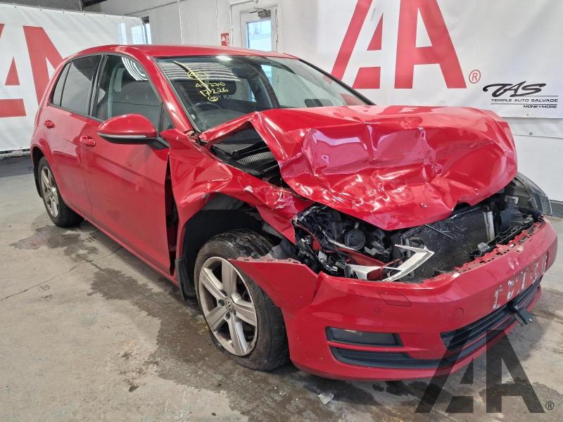 2016 VOLKSWAGEN GOLF MATCH EDITION TSI BMT 1395cc TURBO PETROL MANUAL 6 Speed 5 DOOR HATCHBACK