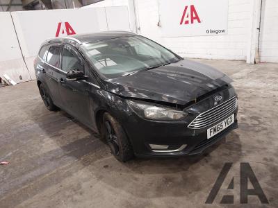 Image of 2016 FORD FOCUS TITANIUM TDCI 1499cc TURBO DIESEL MANUAL 6 Speed 5 DOOR ESTATE