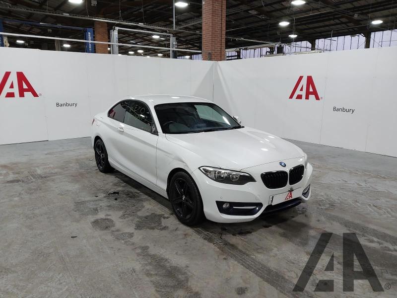 2015 BMW 2 SERIES 220I SPORT 1997cc TURBO PETROL AUTOMATIC 2 DOOR COUPE