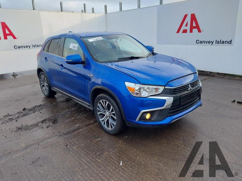 2018 MITSUBISHI ASX DI-D 3 1560cc TURBO DIESEL MANUAL 6 Speed 5 DOOR HATCHBACK